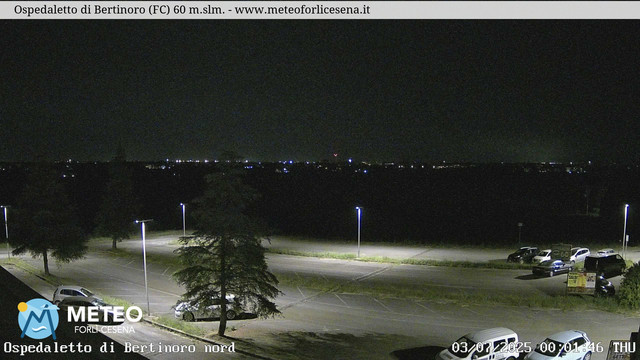 time-lapse frame, Ospedaletto di Bertinoro webcam