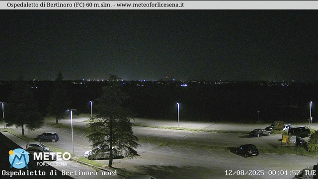 time-lapse frame, Ospedaletto di Bertinoro webcam