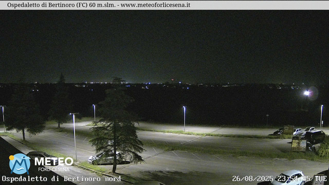 time-lapse frame, Ospedaletto di Bertinoro webcam