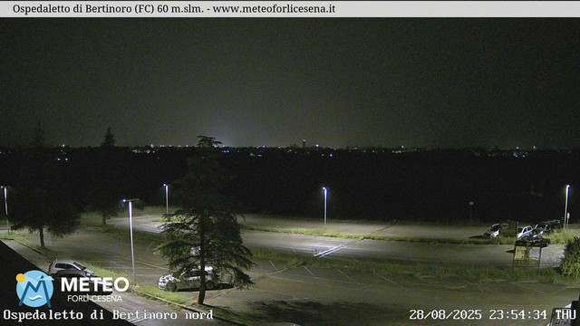 time-lapse frame, Ospedaletto di Bertinoro webcam