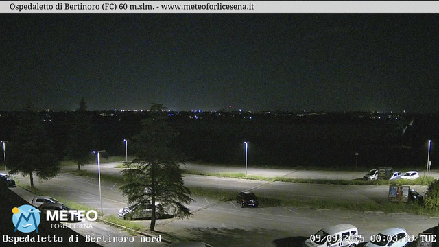 time-lapse frame, Ospedaletto di Bertinoro webcam
