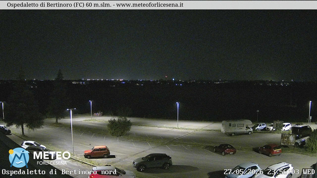 time-lapse frame, Ospedaletto di Bertinoro webcam