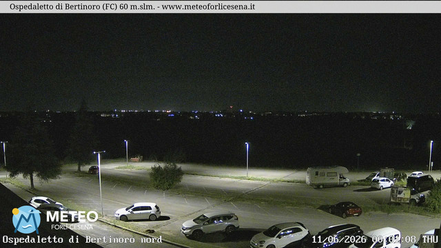 time-lapse frame, Ospedaletto di Bertinoro webcam