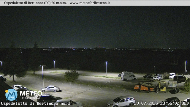 time-lapse frame, Ospedaletto di Bertinoro webcam