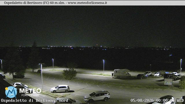time-lapse frame, Ospedaletto di Bertinoro webcam