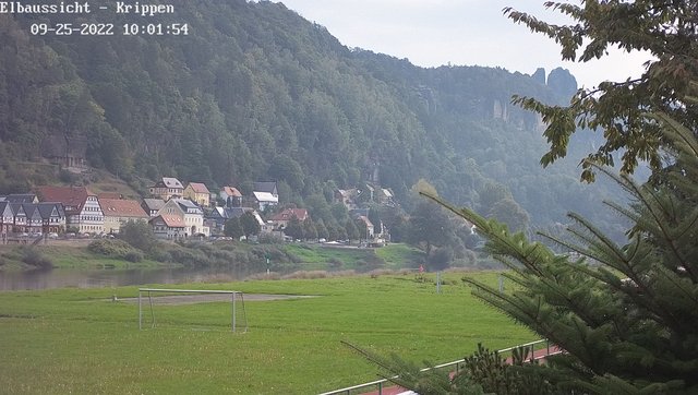 time-lapse frame, Webcam in Bad Schandau Sächsische Schweiz webcam