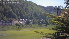 view from Webcam in Bad Schandau Sächsische Schweiz on 2025-05-13