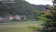 view from Webcam in Bad Schandau Sächsische Schweiz on 2025-05-23