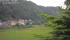view from Webcam in Bad Schandau Sächsische Schweiz on 2025-06-06