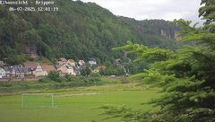 view from Webcam in Bad Schandau Sächsische Schweiz on 2025-06-07