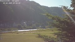 view from Webcam in Bad Schandau Sächsische Schweiz on 2025-07-02