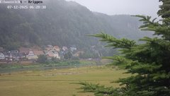 view from Webcam in Bad Schandau Sächsische Schweiz on 2025-07-12