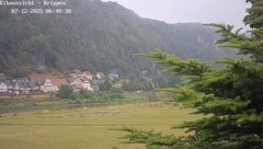 view from Webcam in Bad Schandau Sächsische Schweiz on 2025-07-12