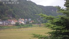 view from Webcam in Bad Schandau Sächsische Schweiz on 2025-07-12