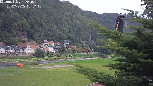 time-lapse frame, Webcam in Bad Schandau Sächsische Schweiz webcam