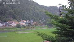 view from Webcam in Bad Schandau Sächsische Schweiz on 2025-09-05