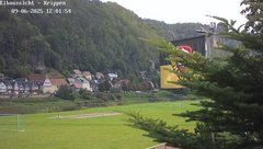 view from Webcam in Bad Schandau Sächsische Schweiz on 2025-09-06