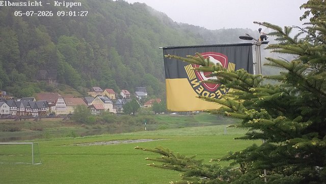 time-lapse frame, Webcam in Bad Schandau Sächsische Schweiz webcam