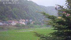 view from Webcam in Bad Schandau Sächsische Schweiz on 2026-05-07