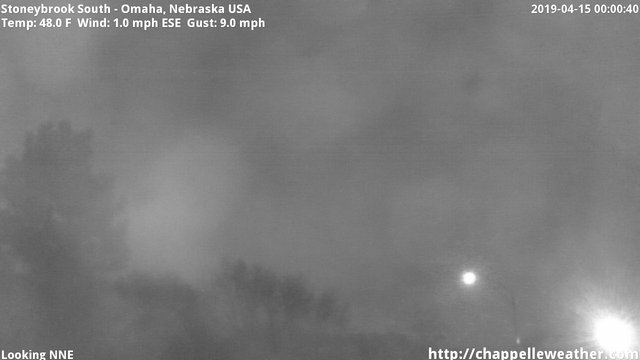 time-lapse frame, Stoneybrook South webcam