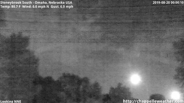 time-lapse frame, Stoneybrook South webcam