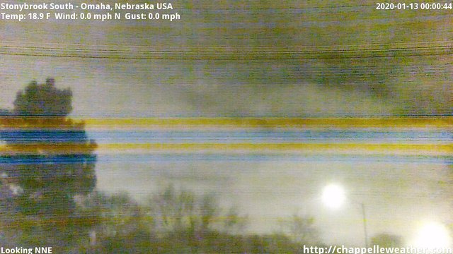 time-lapse frame, Stoneybrook South webcam