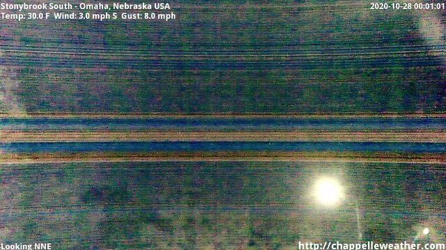 time-lapse frame, Stoneybrook South webcam
