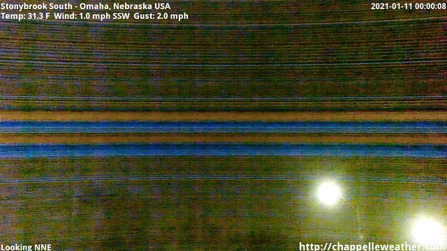 time-lapse frame, Stoneybrook South webcam