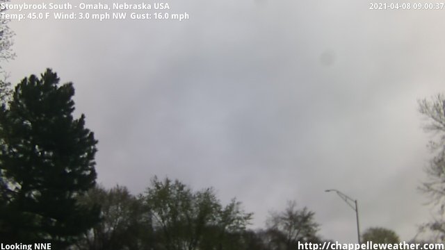 time-lapse frame, Stoneybrook South webcam