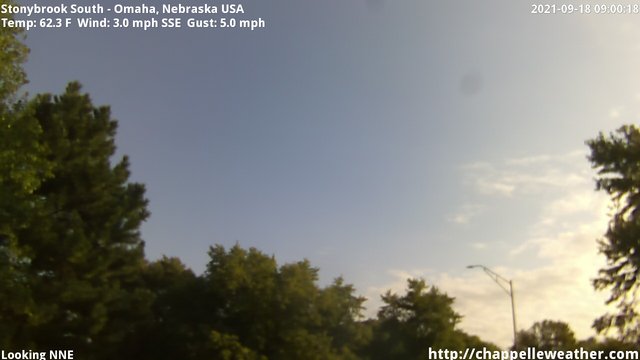 time-lapse frame, Stoneybrook South webcam