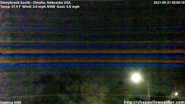 time-lapse frame, Stoneybrook South webcam