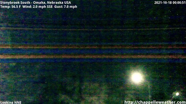 time-lapse frame, Stoneybrook South webcam
