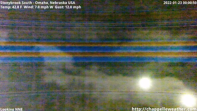 time-lapse frame, Stoneybrook South webcam