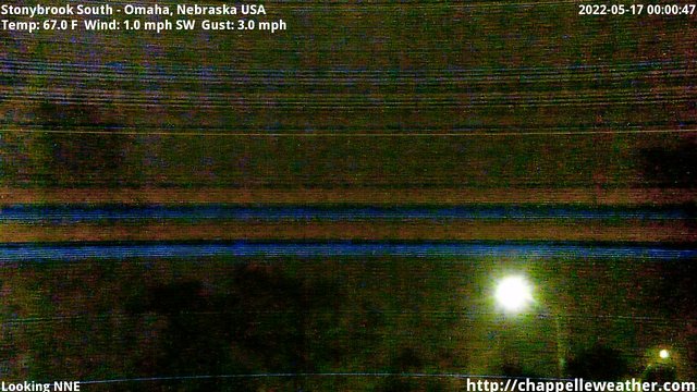 time-lapse frame, Stoneybrook South webcam