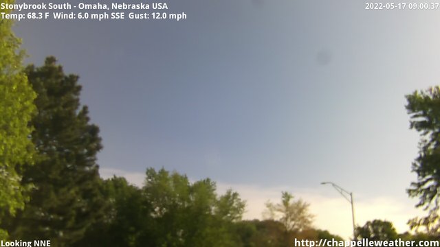 time-lapse frame, Stoneybrook South webcam
