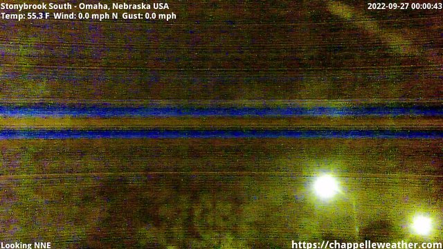 time-lapse frame, Stoneybrook South webcam