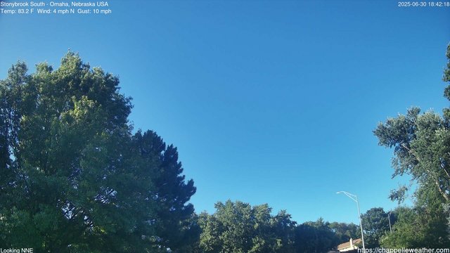 time-lapse frame, Stoneybrook South webcam