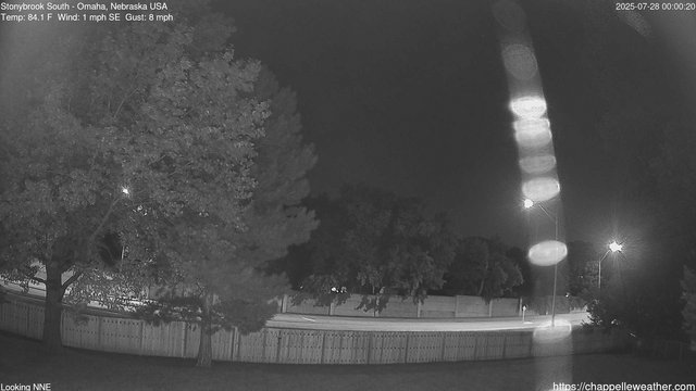 time-lapse frame, Stoneybrook South webcam