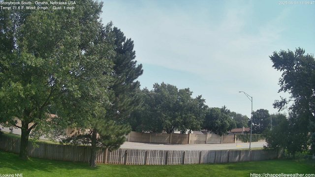time-lapse frame, Stoneybrook South webcam