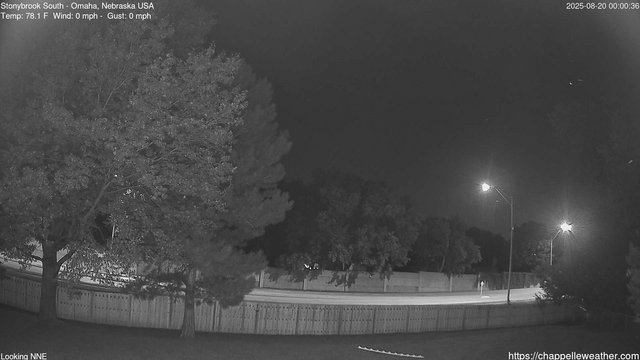 time-lapse frame, Stoneybrook South webcam