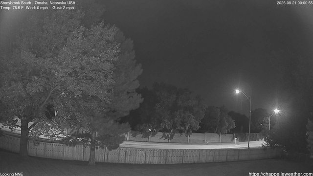 time-lapse frame, Stoneybrook South webcam