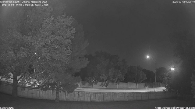 time-lapse frame, Stoneybrook South webcam