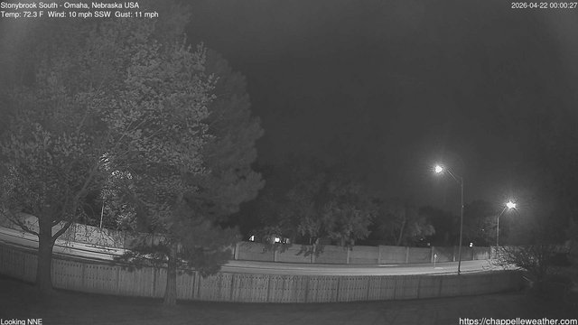 time-lapse frame, Stoneybrook South webcam