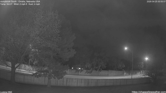 time-lapse frame, Stoneybrook South webcam