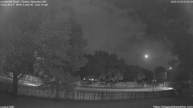 time-lapse frame, Stoneybrook South webcam