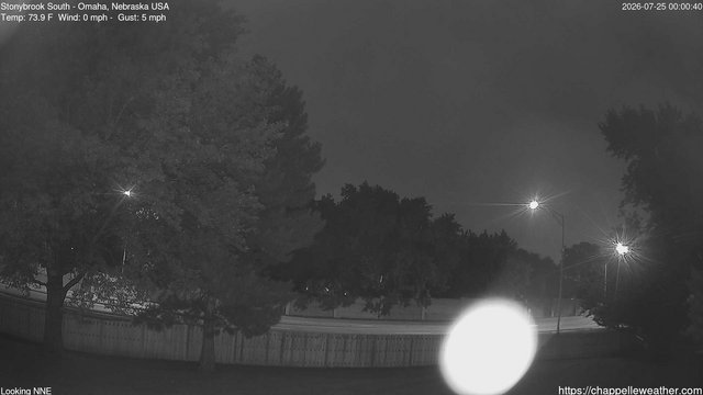 time-lapse frame, Stoneybrook South webcam