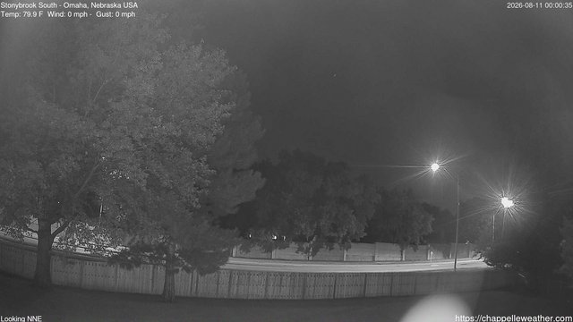 time-lapse frame, Stoneybrook South webcam