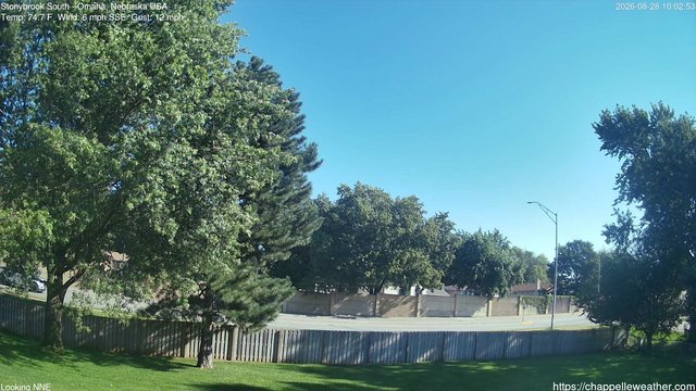 view from Stoneybrook South on 2026-08-28