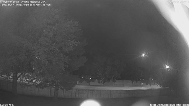 time-lapse frame, Stoneybrook South webcam