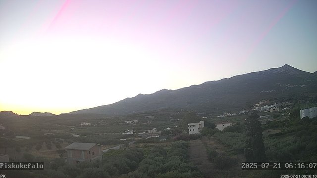 time-lapse frame, PKweather webcam